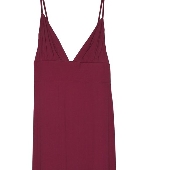 No Rest for Briget Arrays Slip Dress S Burgundy Red Lined NWT Discontinued - Picture 16 of 16